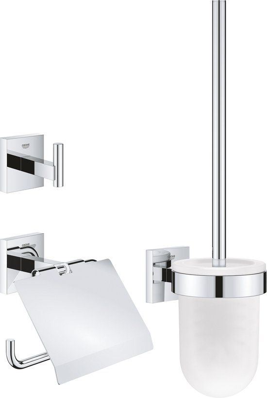 GROHE Start Cube Accessoiresset 3-in-1 - Chrome - 41123000