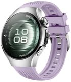 By Qubix - Siliconen bandje 'True Fit' - Paars - geschikt voor Huawei Watch 5 - 46mm