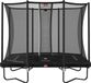 BERG Ultim Favorit Trampoline - 280cm - Noir - Rectangulaire - Inclut filet de sécurité