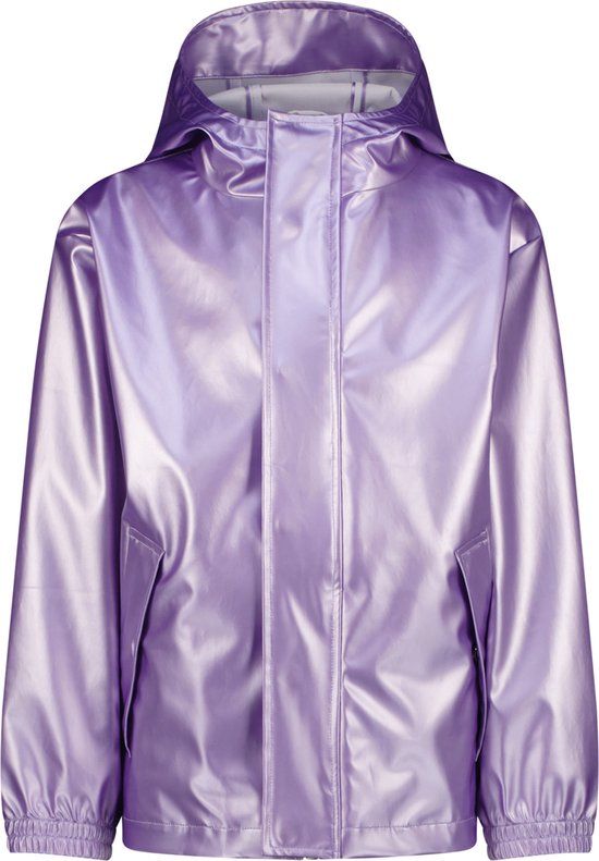 Vingino Lightning Regenjas Kids Zilver Metallic