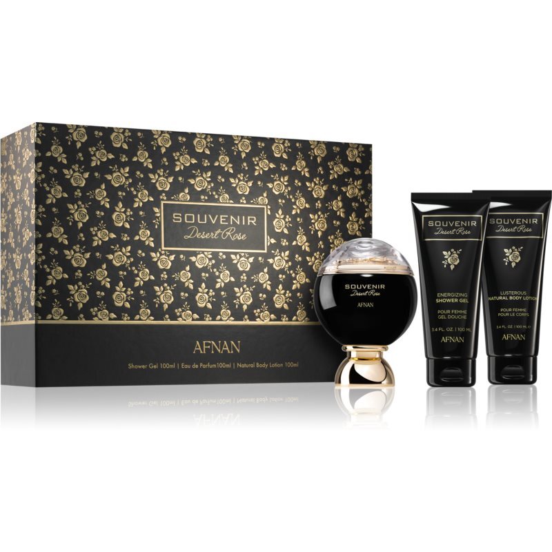 Afnan Souvenir Desert Rose gift set / dames