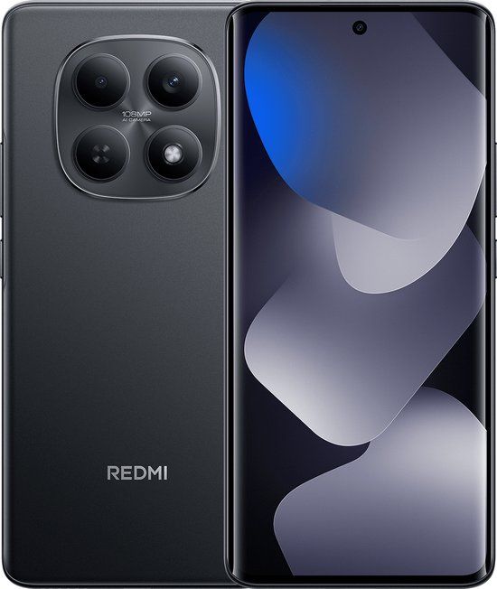 Xiaomi Redmi Note 15 4G - 8GB+256GB Zwart