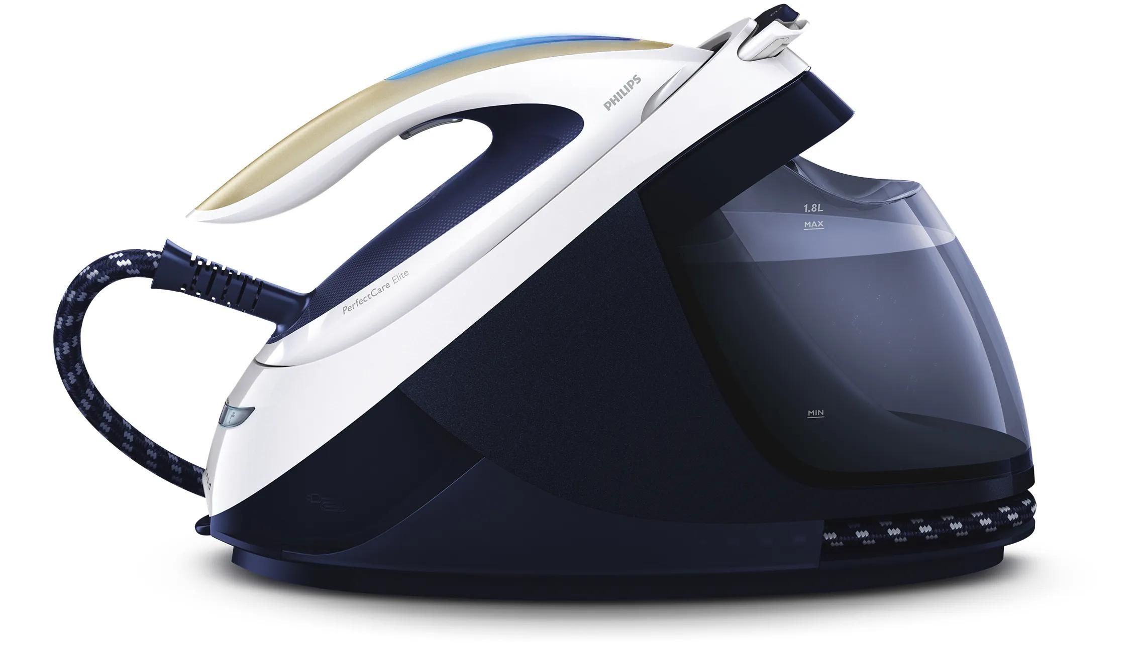 Philips PerfectCare Elite GC9635/20 - Stoomgenerator - 2700W - Blauw/Wit