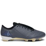 Kappa Gyra Elite FG Chaussures de Foot Homme - Gris/Jaune - Taille 12 1/2
