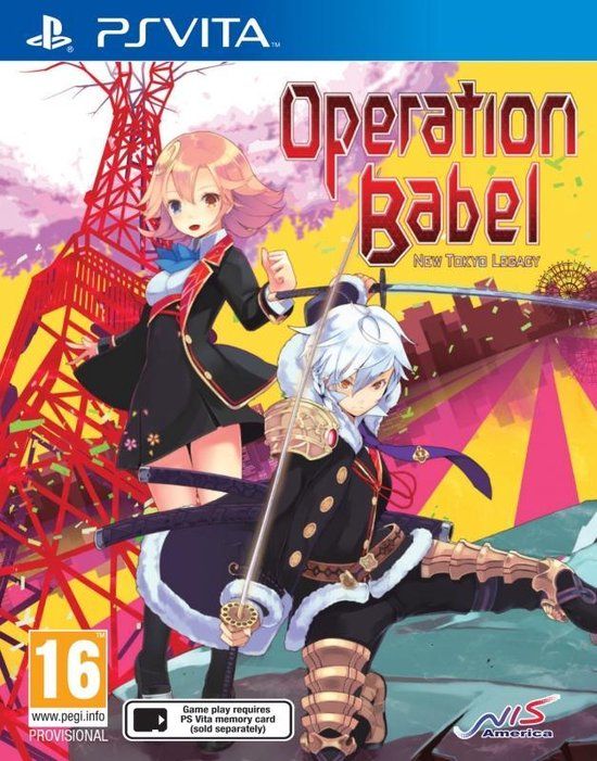 NIS America Operation Babel: New Tokyo Legacy - PlayStation Vita