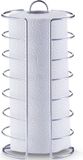 Zeller 1x Zilveren metalen keukenrolhouder rond 15 x 30 cm
