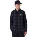 New Era New York Yankees Chemise à manches longues New Era MLB Plaid