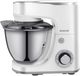 Robot pâtissier 1300 W 5,5 litre inox blanc