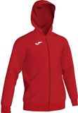 Joma Menfis Jas Met Kap Kinderen - Rood | Maat: 4XS (128)