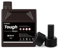 Résine robuste pour imprimantes 3D, noir, 2 kg, adapté à la technologie MSLA/SLA/DLP