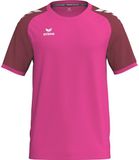 Erima Wings Shirt Korte Mouw Heren - Pink Glo / Bordeaux | Maat: XL