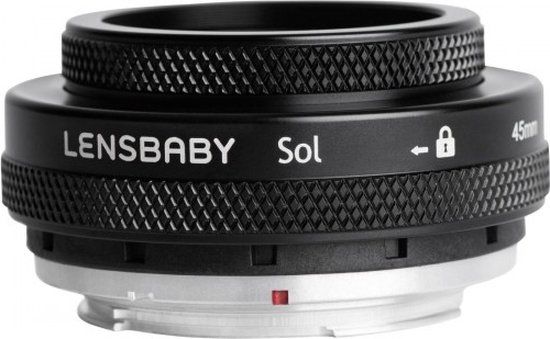 Lensbaby Sol 45 - Canon EF - Prime Lens - Black