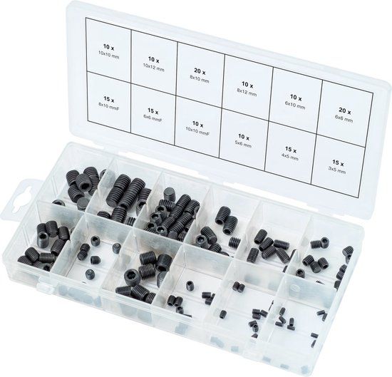 KS Tools 970.0400 Assortiment stiftschroeven - 160 delig