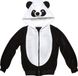 Widmann Panda Kostuum Cute Hoodie Panda Kostuum Small / Medium Carnaval kostuum Verkleedkleding