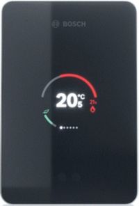 Bosch EasyControl Slimme Thermostaat - Zwart (Bedraad)