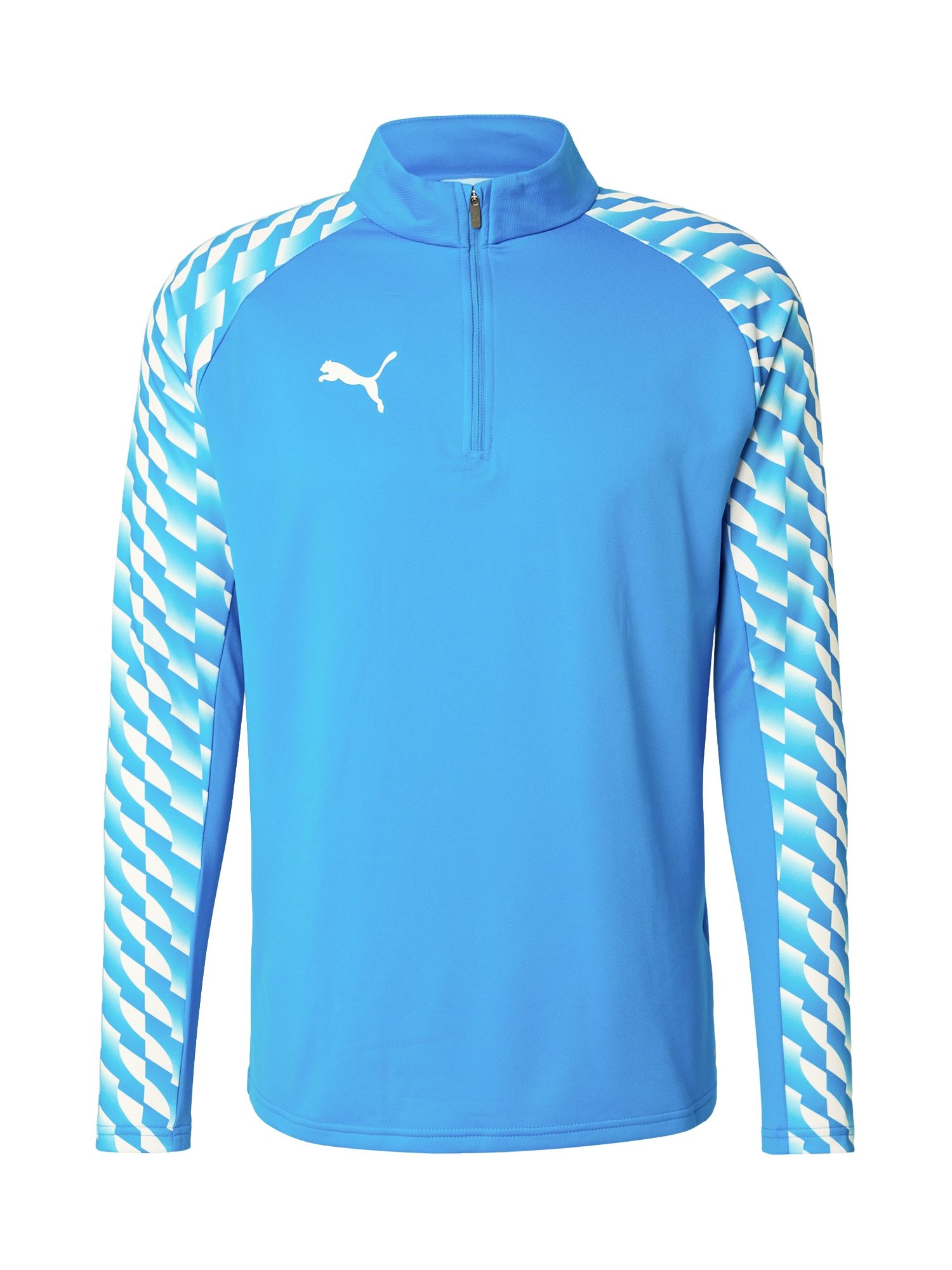 PUMA Trainingsshirt Teamliga26 Kwartrits - Electro Royal/wit/electro Royal, maat Medium
