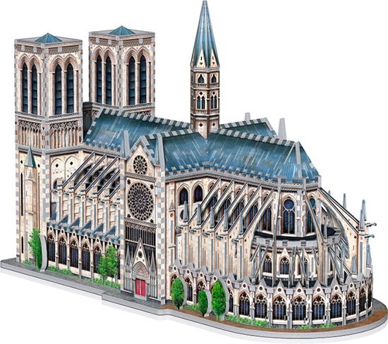 wrebbit 3D Puzzel - Notre Dame (830 stukjes)