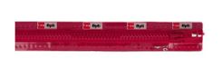 Opti P60-30-00752 ritssluiting, polyester, 00752 rood, 30 cm