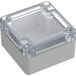 TRU COMPONENTS 6U07080804437 TC-13865052 Boîtier industriel 75 x 75 x 45 ABS, Polycarbonate Gris clair 1 pièce(s)