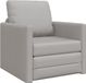 vidaXL Slaapbank Wolkgrijs Stof 77 x 174 x 81 cm