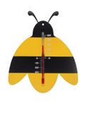 Nature Panda Nature Muurthermometer Bij Geel Zwart