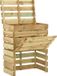 vidaXL Tuincompostbak Gelat 80x50x100 cm Geïmpregneerd Grenenhout