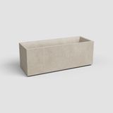 Artevasi sydney kunststof plantenbak 79.5x29.5x29.5cm crème