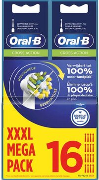 Oral-B CrossAction Opzetborstels