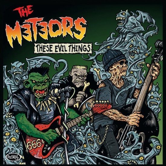 Suburban The Meteors These Evil Things LP Coloured Vinyl