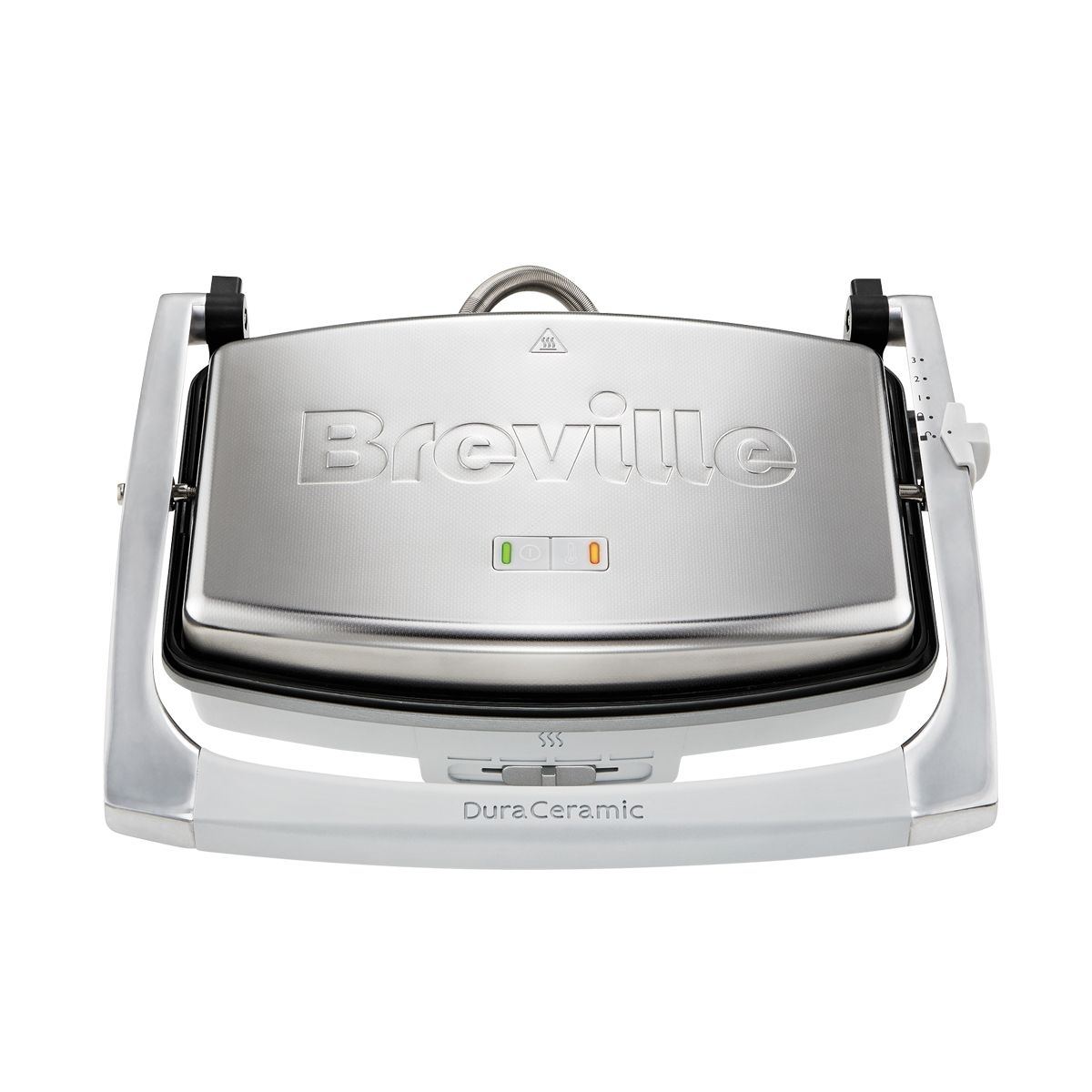 Breville VST071-01 Contactgrill - Zilver - Keramisch