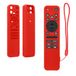 kwmobile hoes geschikt voor LG MR25GA - Siliconen anti-slip hoes voor afstandsbediening in rood