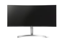 LG 35WN75C-W 35" UltraWide QHD VA Curved Monitor - White