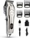 Revahs Tondeuse Clipper Two - Draadloze Tondeuse voor Mannen - Zilver