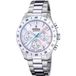 Festina F20693/1 Montre Femme Argenté Acier Analogique Quartz Chronographe Céramique