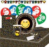 Amscan Partypakket Smiley Emoticons Junior 66 Stuks Multicolor