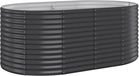 vidaXL Plantenbak 175x100x68 cm gegalvaniseerd staal antracietkleurig