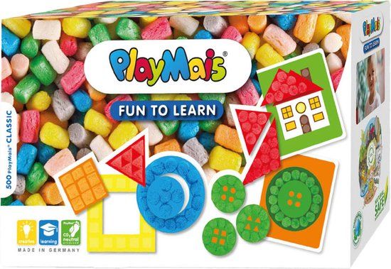 PlayMais Kleuren & Vormen - 564 Onderdelen - 3+ Jaar