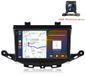 Opel Astra K (2015-2019) 9,5-inch 2K QLED autoradio avec CarPlay sans fil et Android Auto, incluant caméra de recul 1080P, navigation GPS, 4G WIFI et stockage 6+128 Go