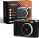 EMS Pro Smart Retro Caméra avec Écran - 64 Mégapixels - Noir