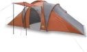 vidaXL Koepeltent 6-persoons waterdicht grijs en oranje