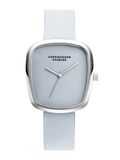 Copenhagen Studios Curved Watch - Zilver, 34 mm