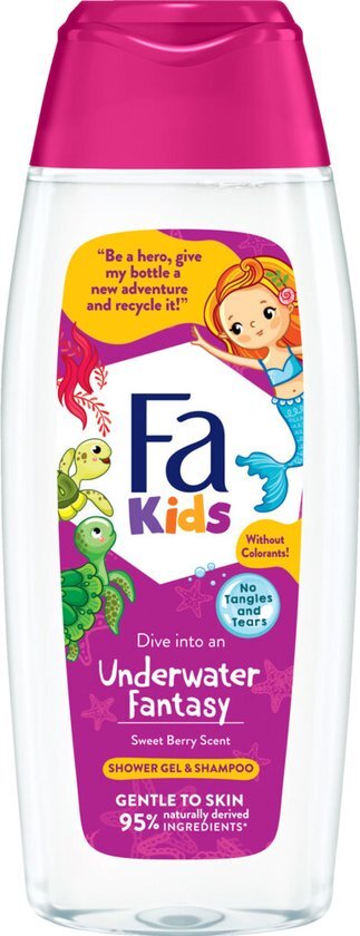 Fa FA_Kids Mermaid Shower Gel & Shampoo szampon i ¿el pod prysznic dla dzieci 250ml