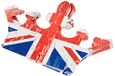 Neviti Celebrate Britain glazen kroon, 10 stuks