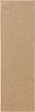Interiyou Asti Tapis d'intérieur et d'extérieur, beige, 80x300 cm