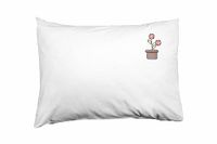 Bona Basics Decoratieve kussenhoes Wit 50x35 cm