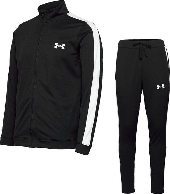 Under Armour Knit Trainingspak - Zwart - Heren - Maat XS