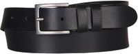 Petrol Industries Heren Leren Riem - 3,5 cm breed - Zwart