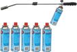 Brûleur de mauvaises herbes / désherbeur sans marque, incluant 6 cartouches de gaz - 76 cm