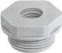 LAPP SKINDICHT® KU-M20/12 Réducteur à passage M20 M12 Polyamide Gris-blanc (RAL 7035) 1 pièce