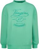 Vingino Noku Jongens Sweater Opal Green Katoen Maat 116